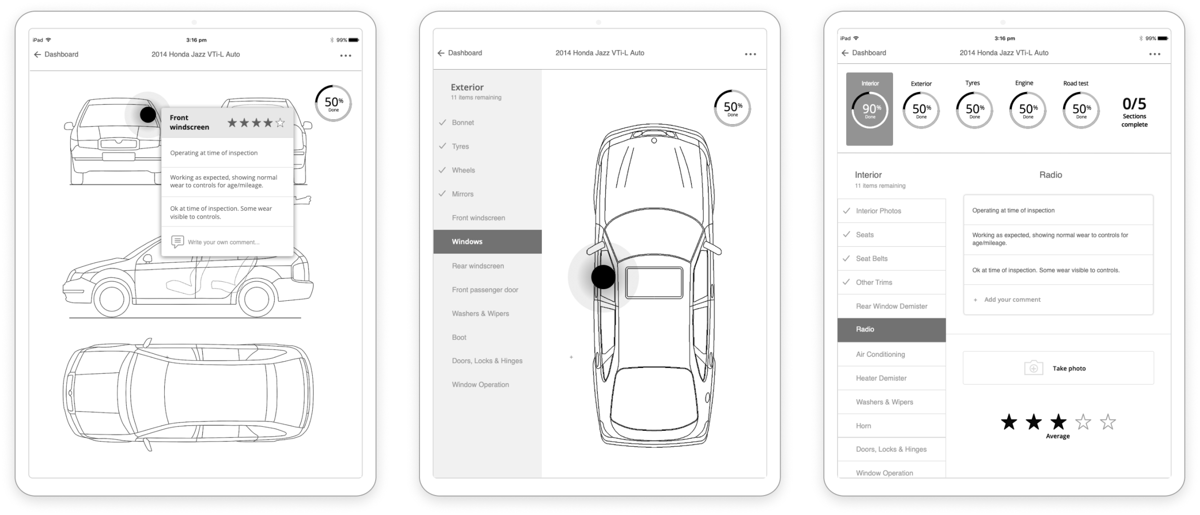 wireframes